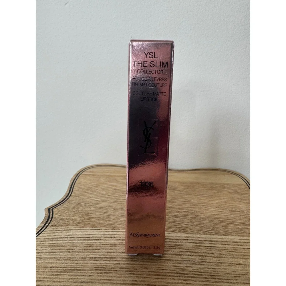 YSL The Slim Collector Matte Lipstick 1936 Firey Era